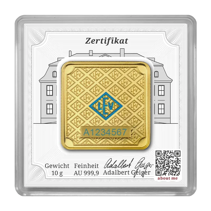 10g Goldbar Geiger