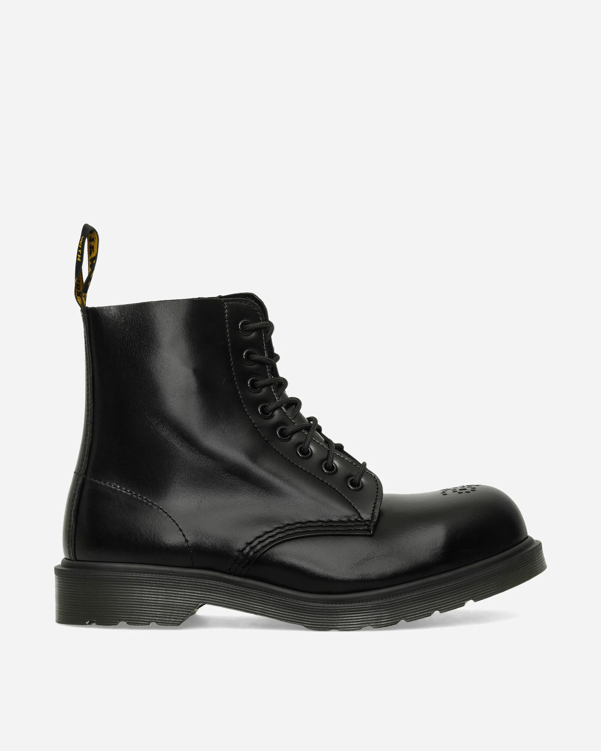 1460 Analine Leather Steel Toe Boots Black