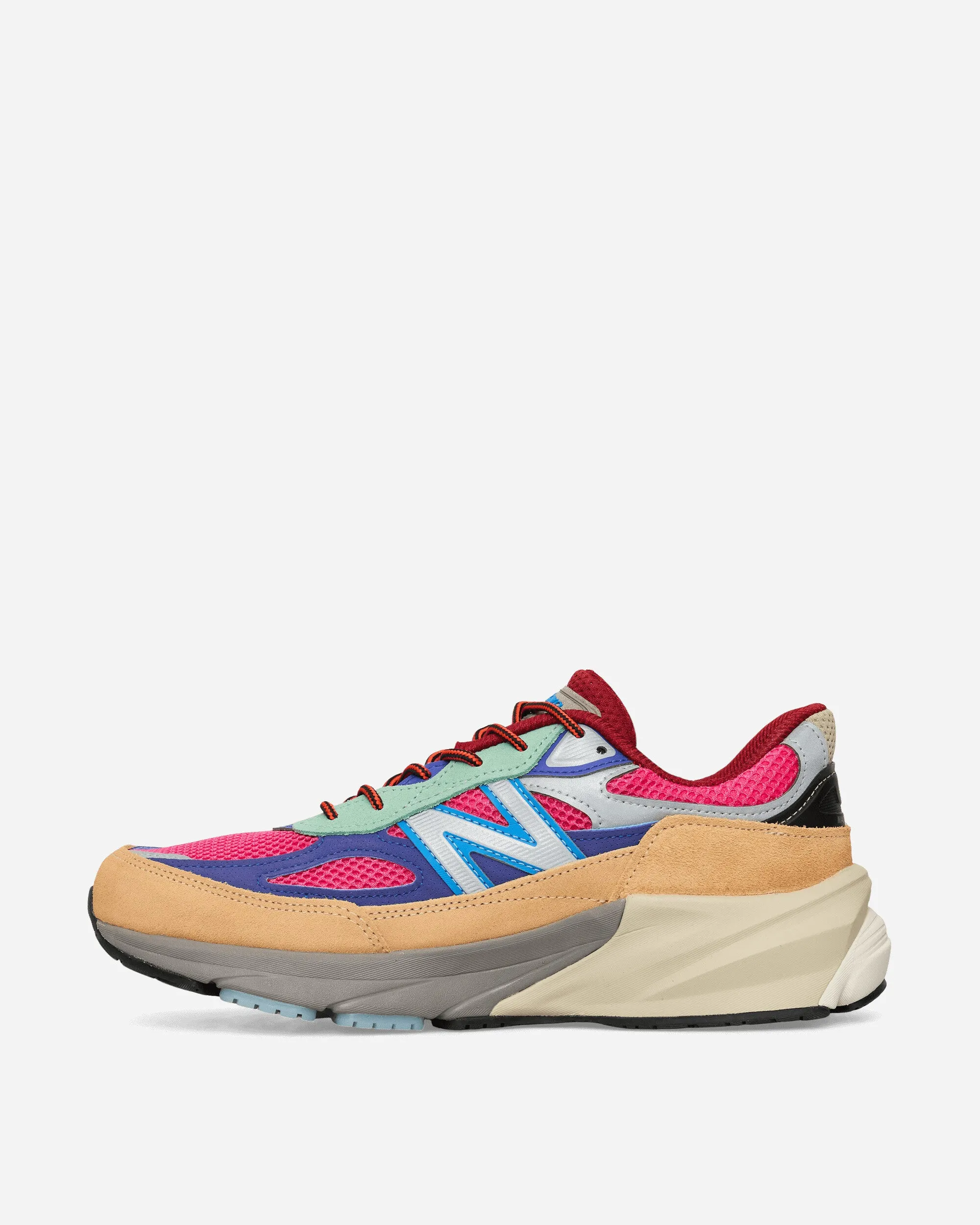 Action Bronson Made in USA 990v6 Sneakers Hi-Pink / Royal Blue