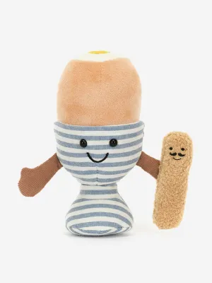 Amuseables Eggetha Egg & Lance Soldier in Blue (16cm)