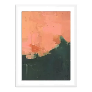 An Invitation By Jill Elliot - 36"X48" - White Maple - Framed Paper