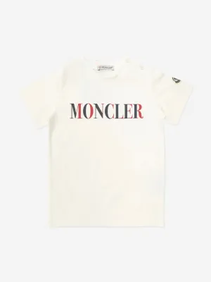 Baby Boys Logo T-Shirt in White