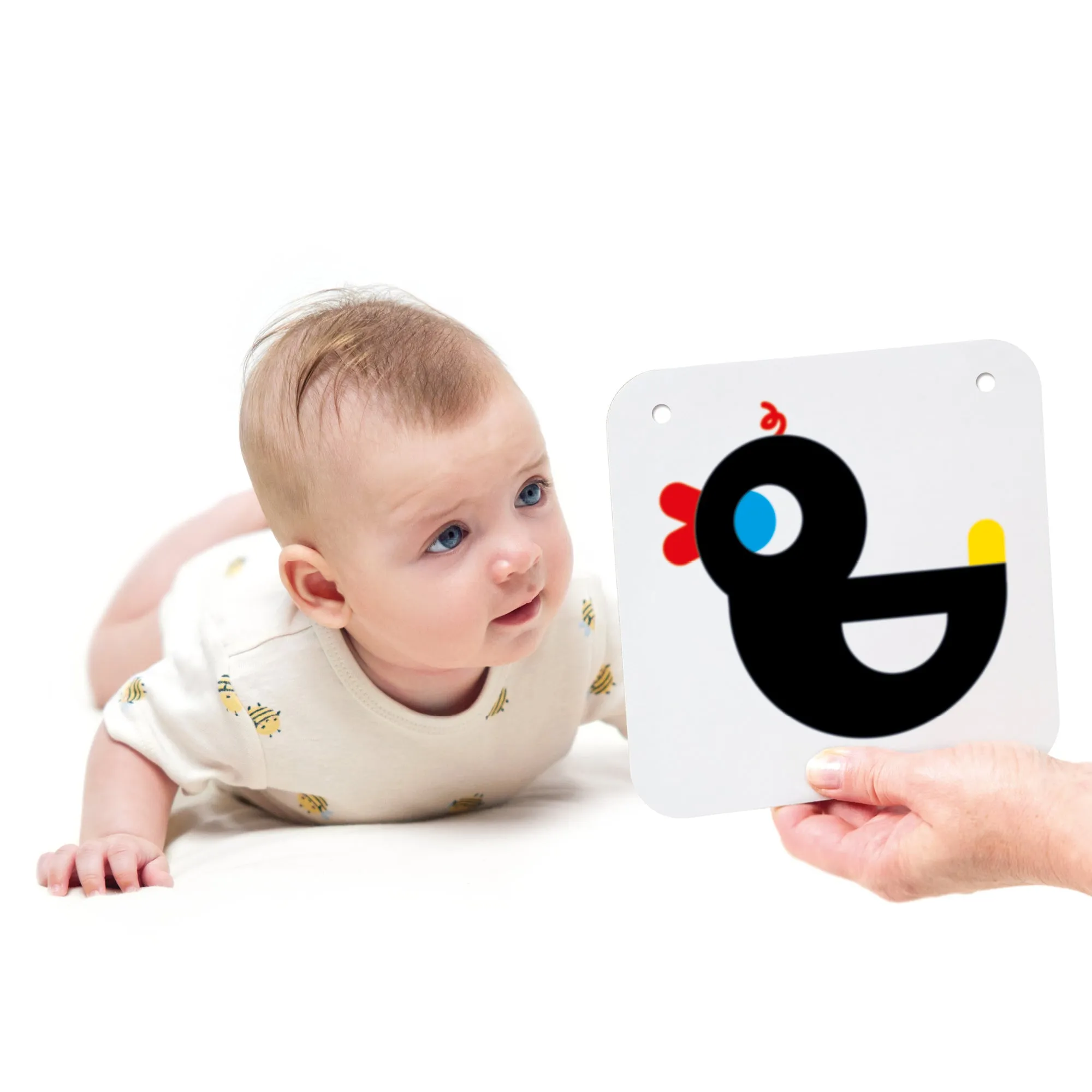 Banana Panda High Contrast Baby Cards – Cognitive Development Set