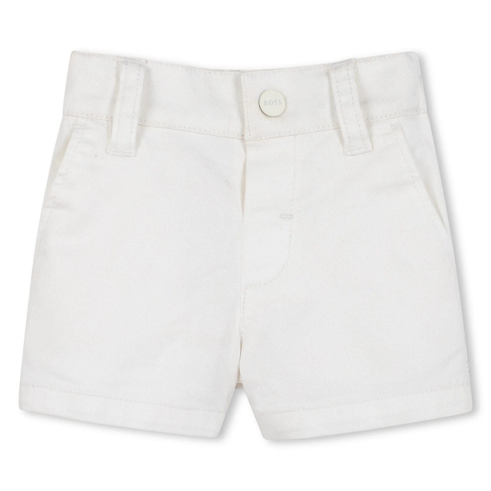 Blue Jacquard Monogram Shorts Set