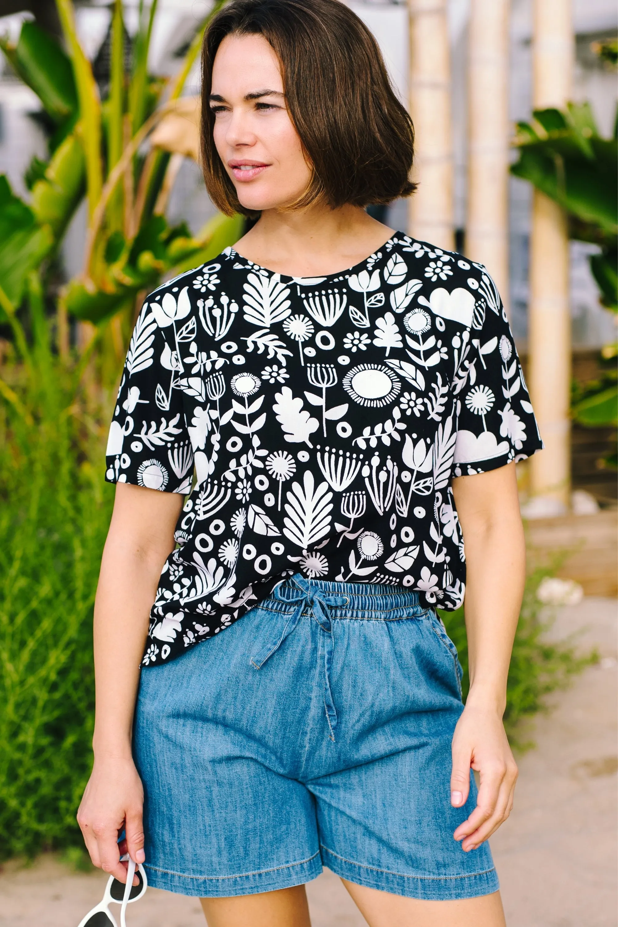 Bonnie Shorts - Mid Denim