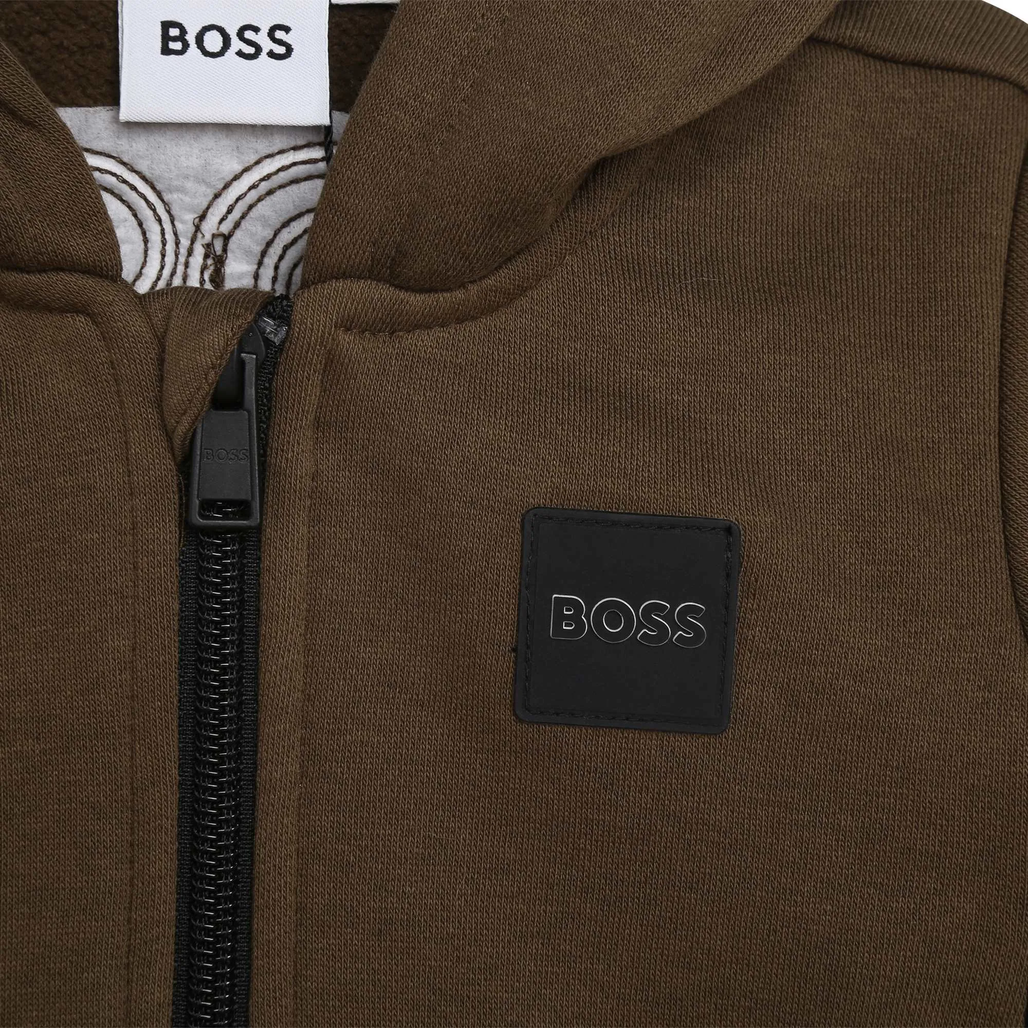 Brown Logo Tracksuit