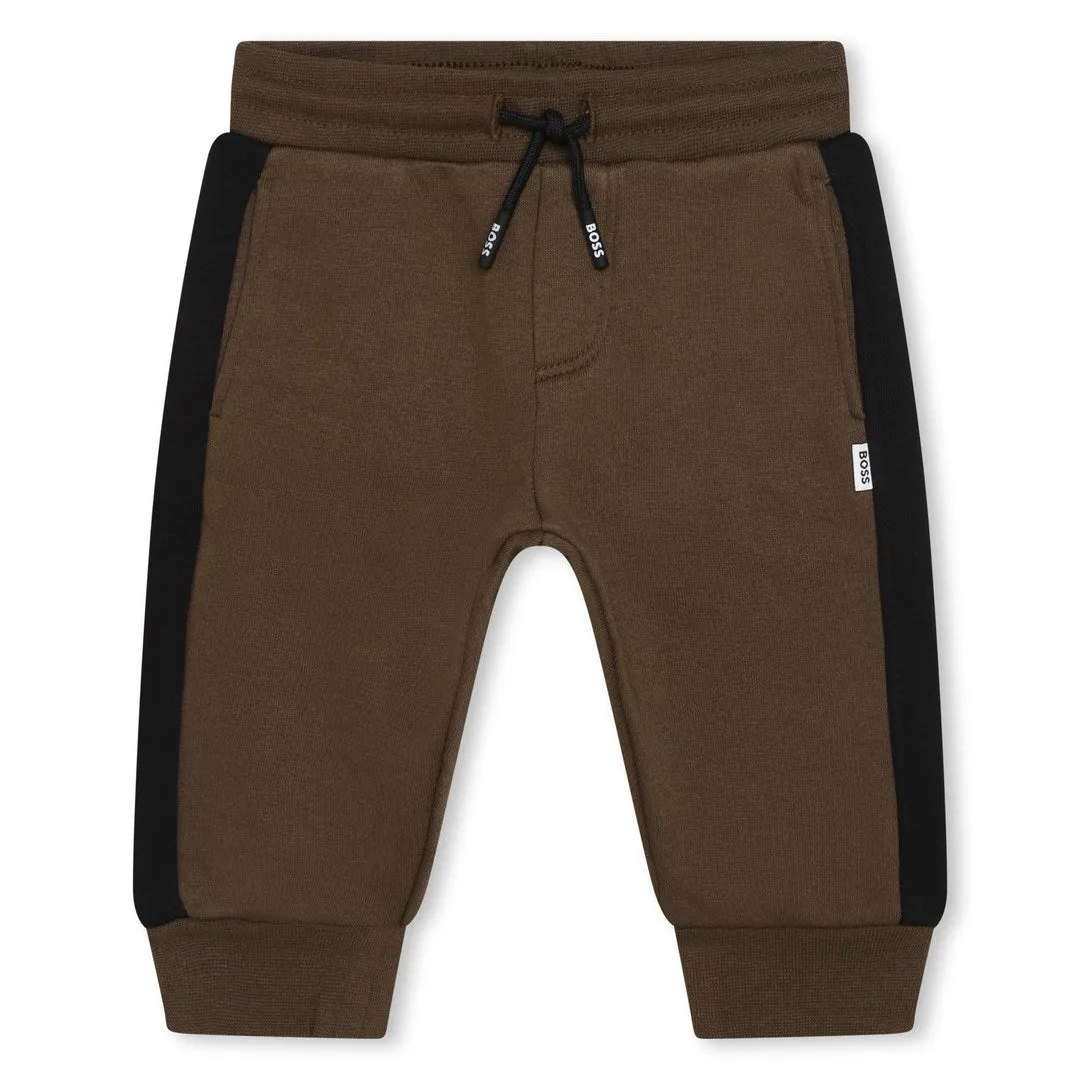 Brown Logo Tracksuit