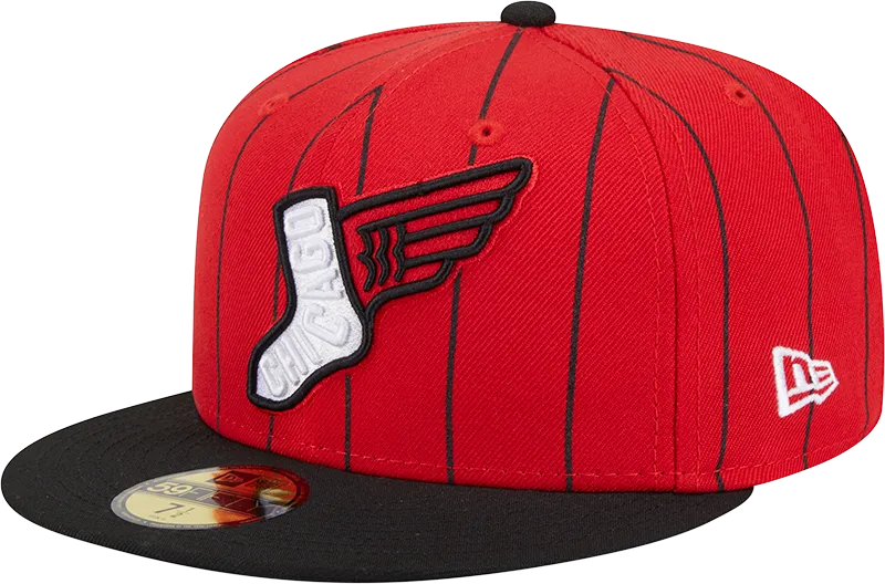 Chicago White Sox New Era 2025 City Connect 59FIFTY Fitted Hat - Red/Black