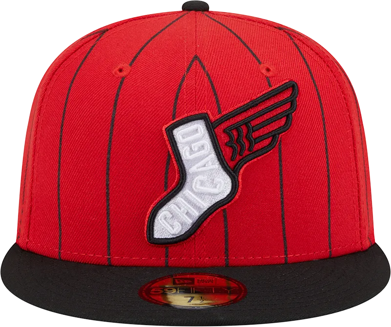 Chicago White Sox New Era 2025 City Connect 59FIFTY Fitted Hat - Red/Black