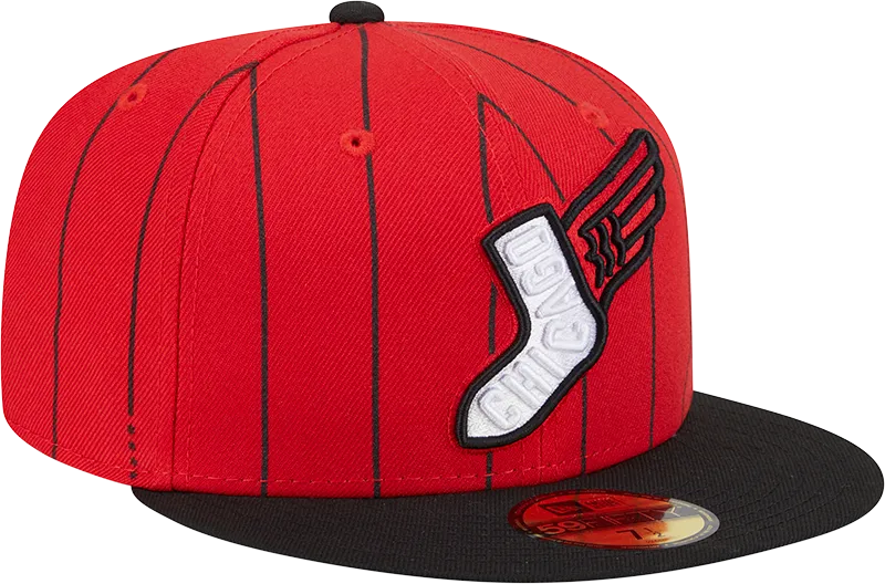 Chicago White Sox New Era 2025 City Connect 59FIFTY Fitted Hat - Red/Black