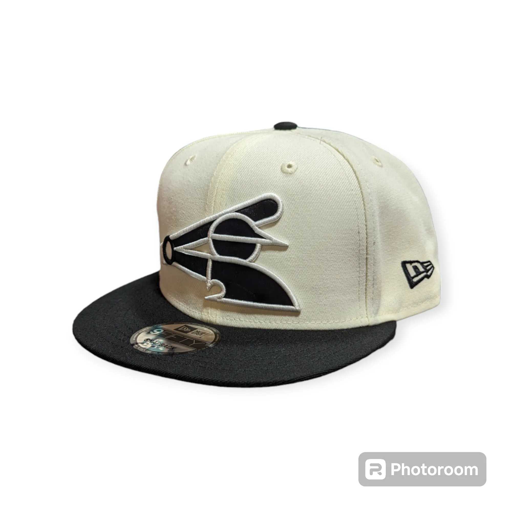 Chicago White Sox New Era Batterman 2 Tone Chrome/Black 9FIFTY Snapback Adjustable Hat