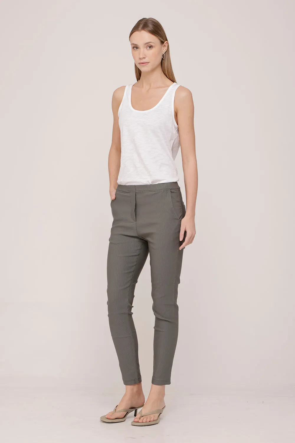 Classic Green Stripes Pants