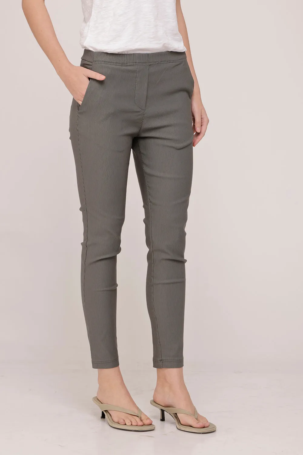 Classic Green Stripes Pants