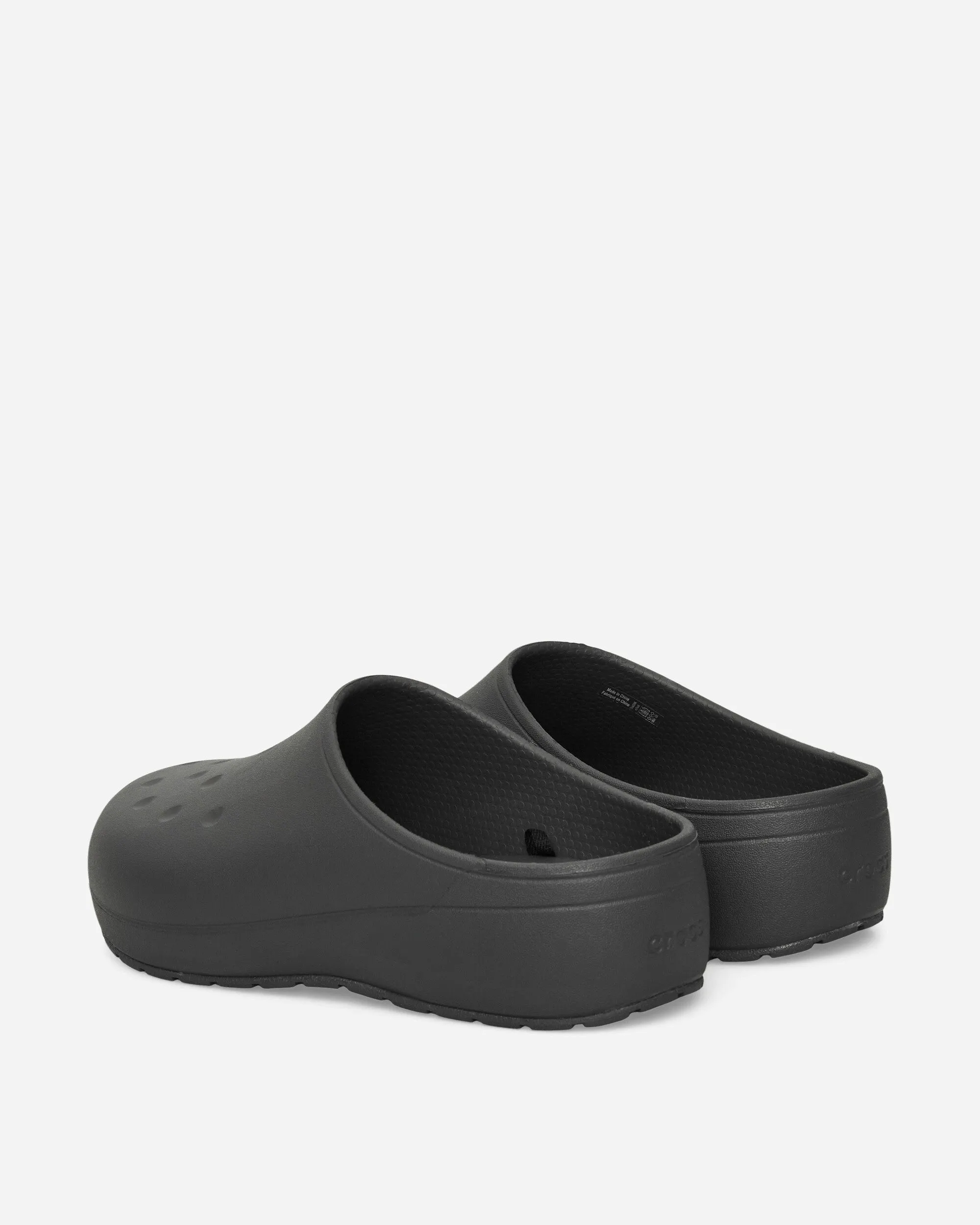 Classic Quiet Clogs Black Sand