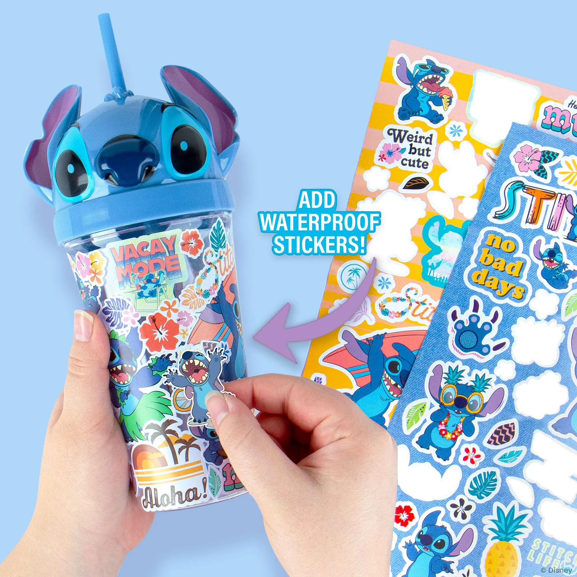 Disney Stitch: Diy Tumbler Design Kit