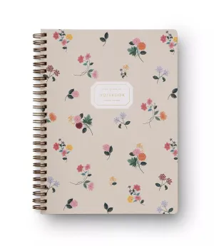 Ditsy Dahlia Spiral Notebook