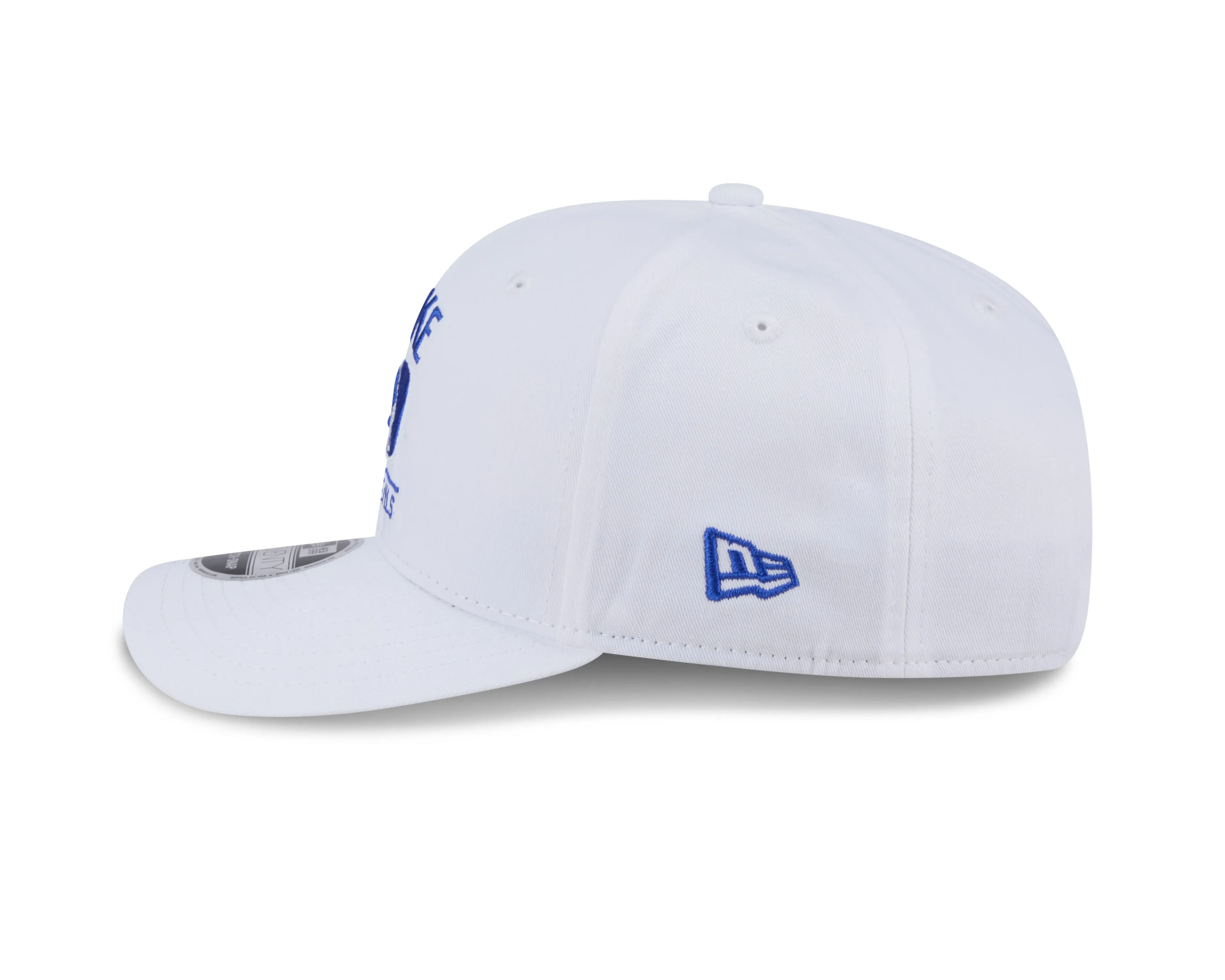 Duke Blue Devils New Era Team White 9SEVENTY Adjustable Hat