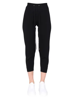 Elisabetta Franchi Logo Embroidered Track Pants