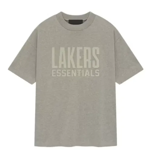 Fear of God Essentials NBA Lakers Tee Warm Heather