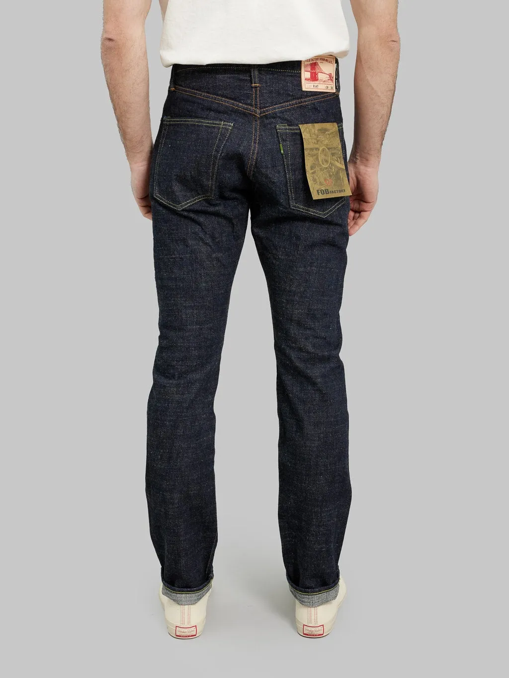 FOB Factory F147 14oz G3 Slim Straight Jeans