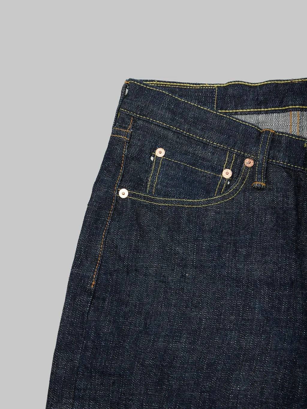 FOB Factory F147 14oz G3 Slim Straight Jeans