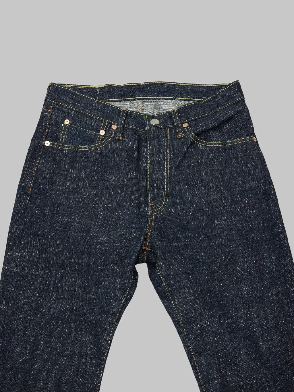 FOB Factory F147 14oz G3 Slim Straight Jeans