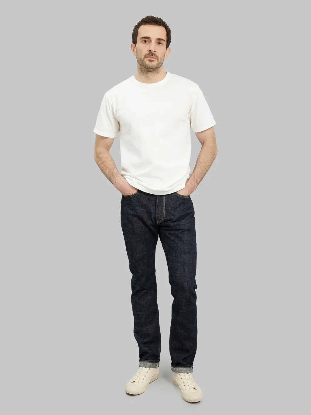 FOB Factory F147 14oz G3 Slim Straight Jeans