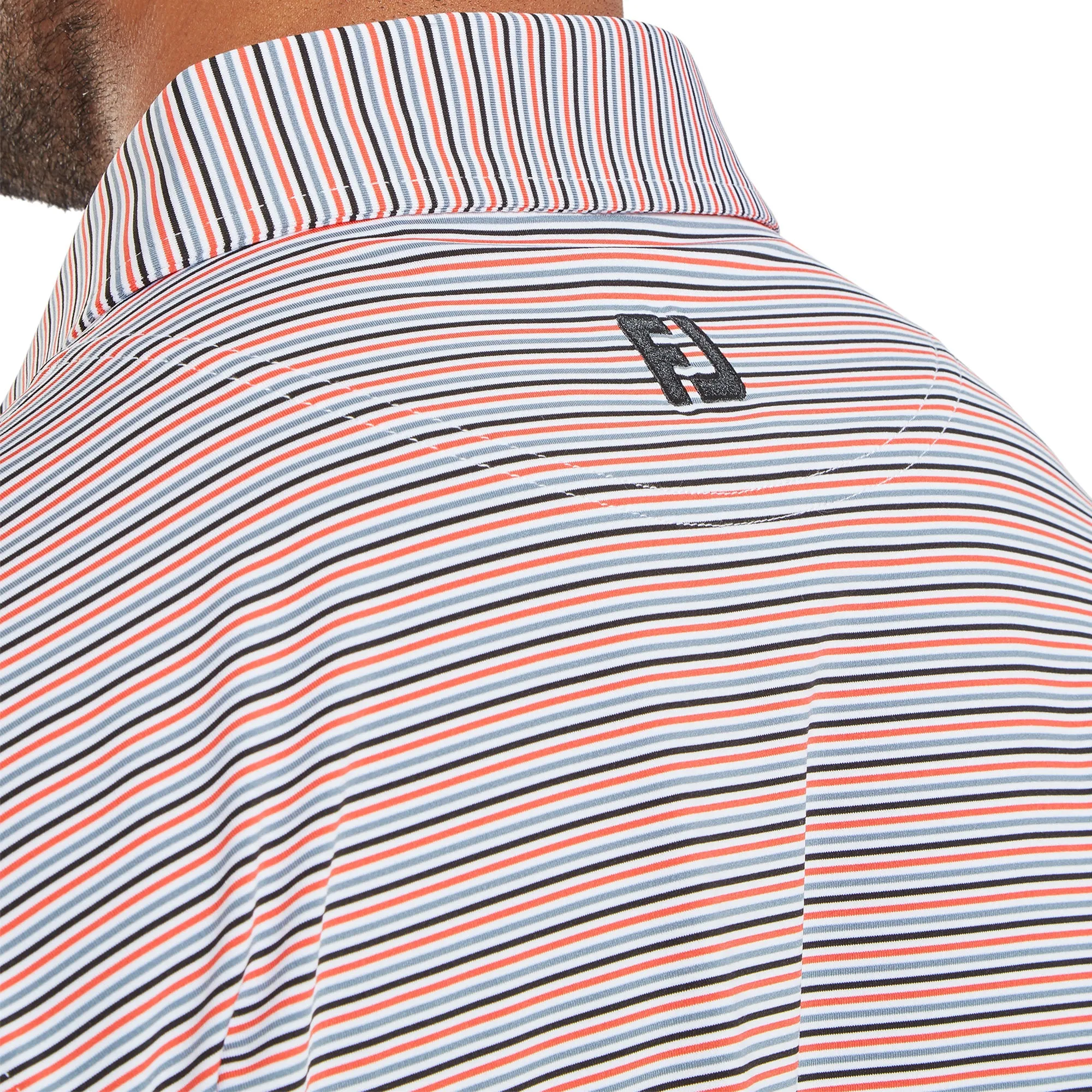 FootJoy Balance Stripe Lisle Golf Shirt