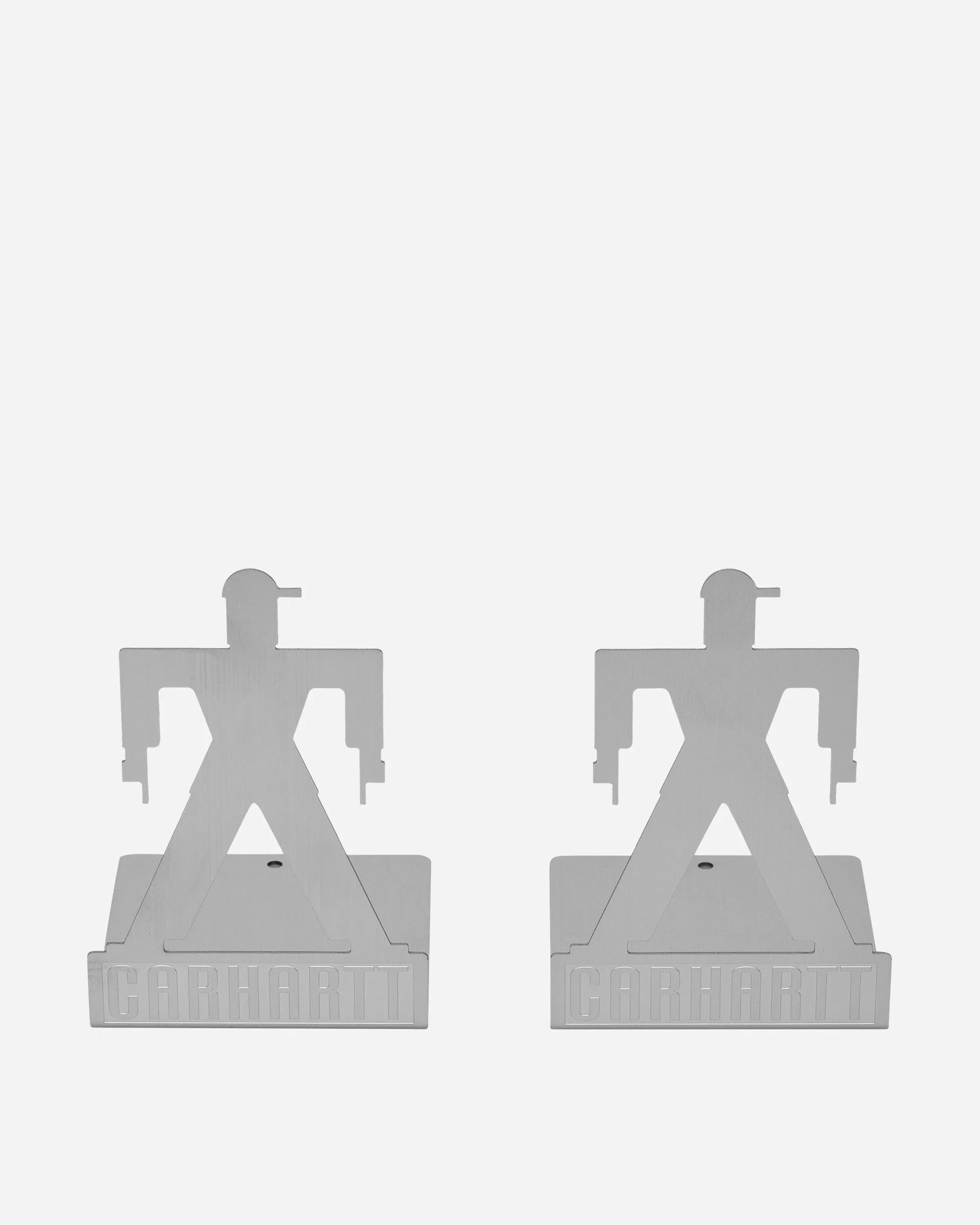 Foundation Bookends Silver
