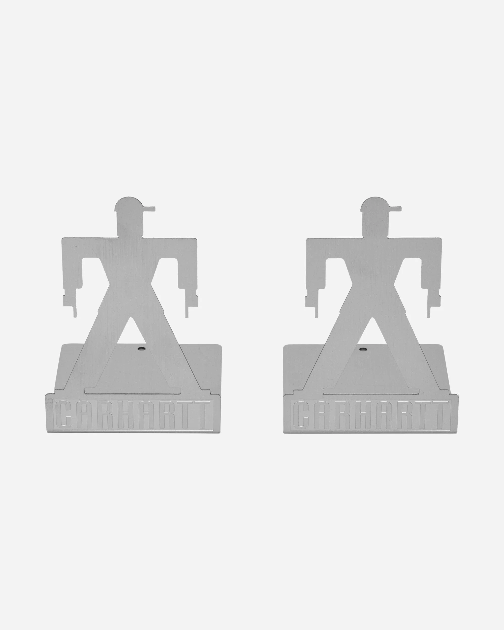 Foundation Bookends Silver