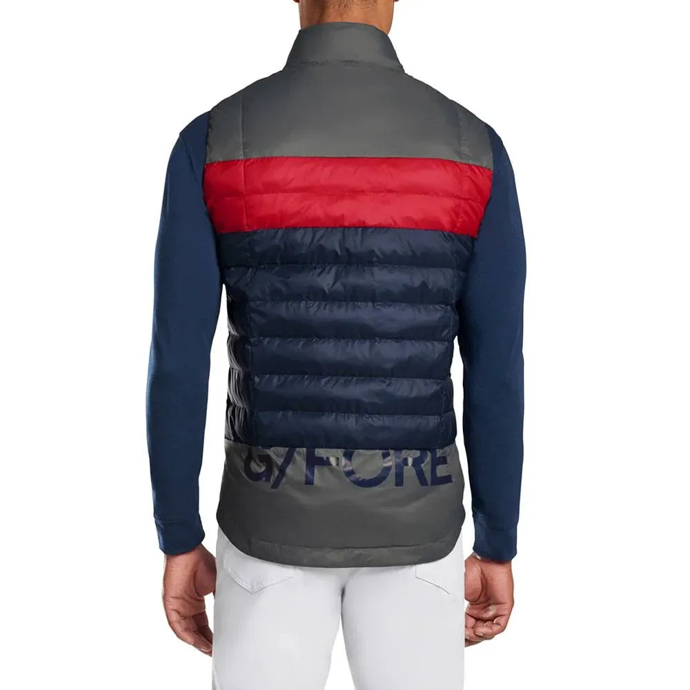 Gfore Colour Block Quilted Golf Vest 2021