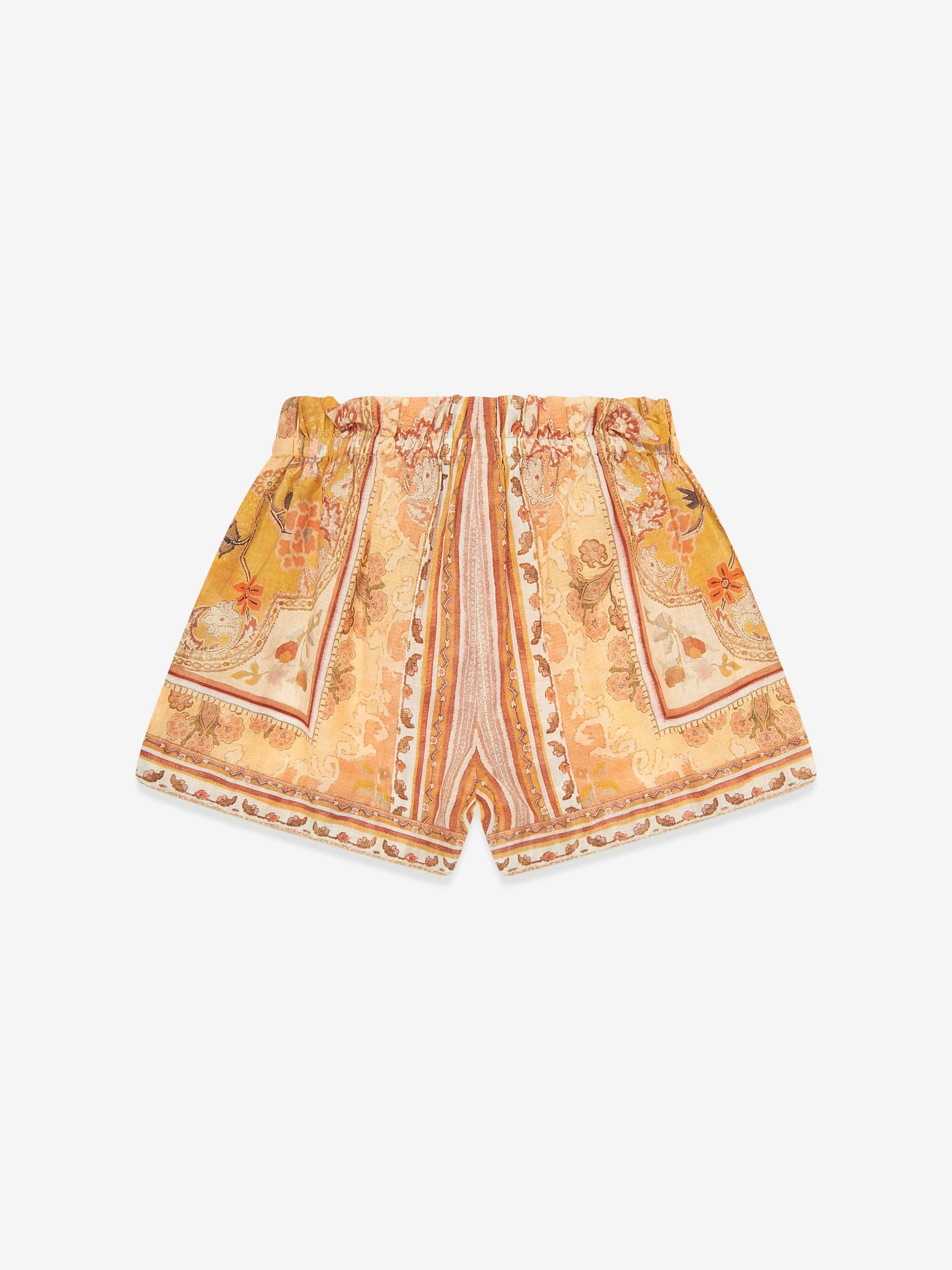 Girls Wylie Shorts in Orange