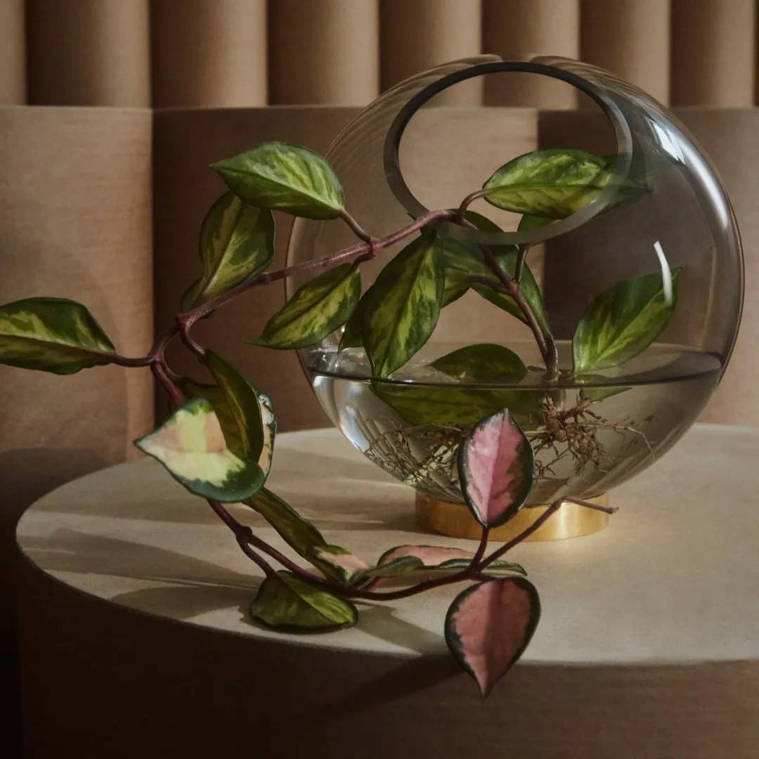 Globe Vase w/ Stand (Order Quantity: 4)