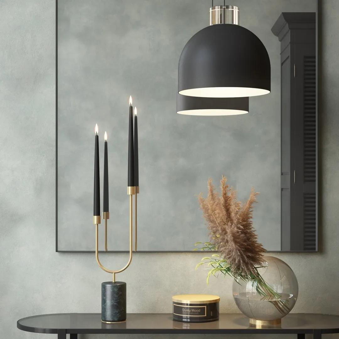 Globe Vase w/ Stand (Order Quantity: 4)