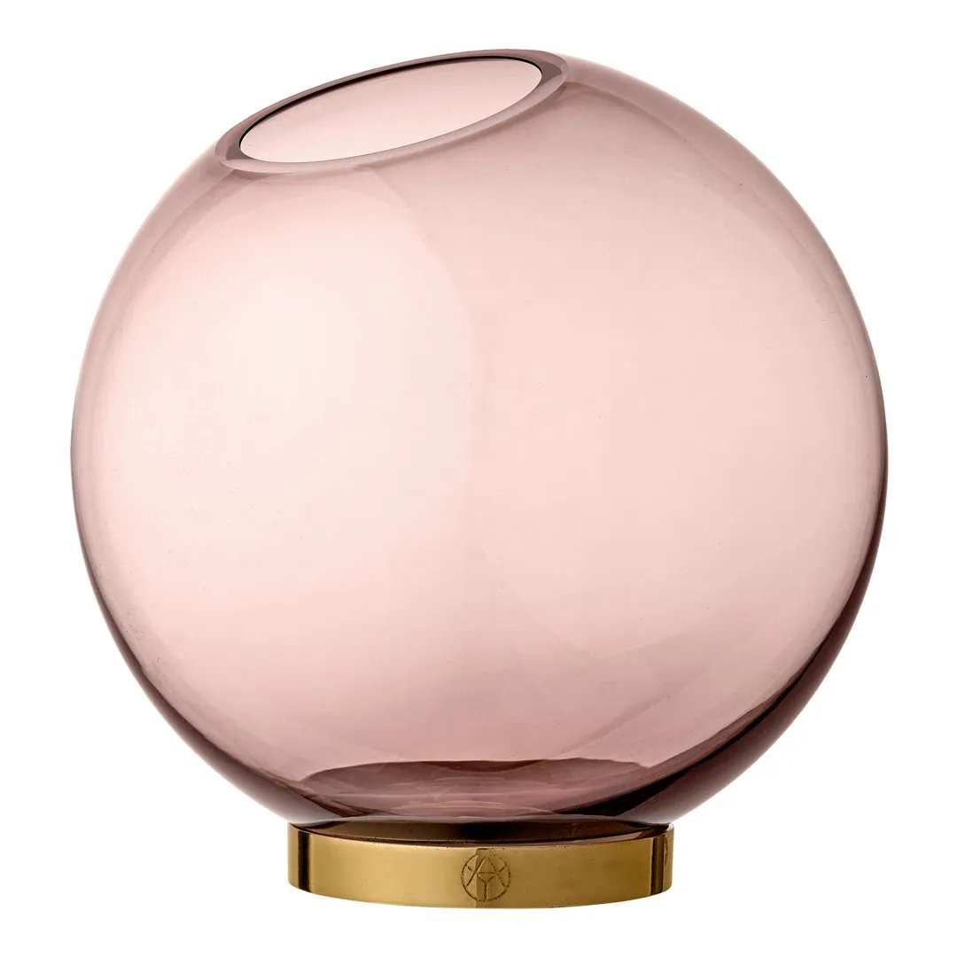 Globe Vase w/ Stand (Order Quantity: 4)