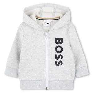 Gray Hooded Sweatshirt