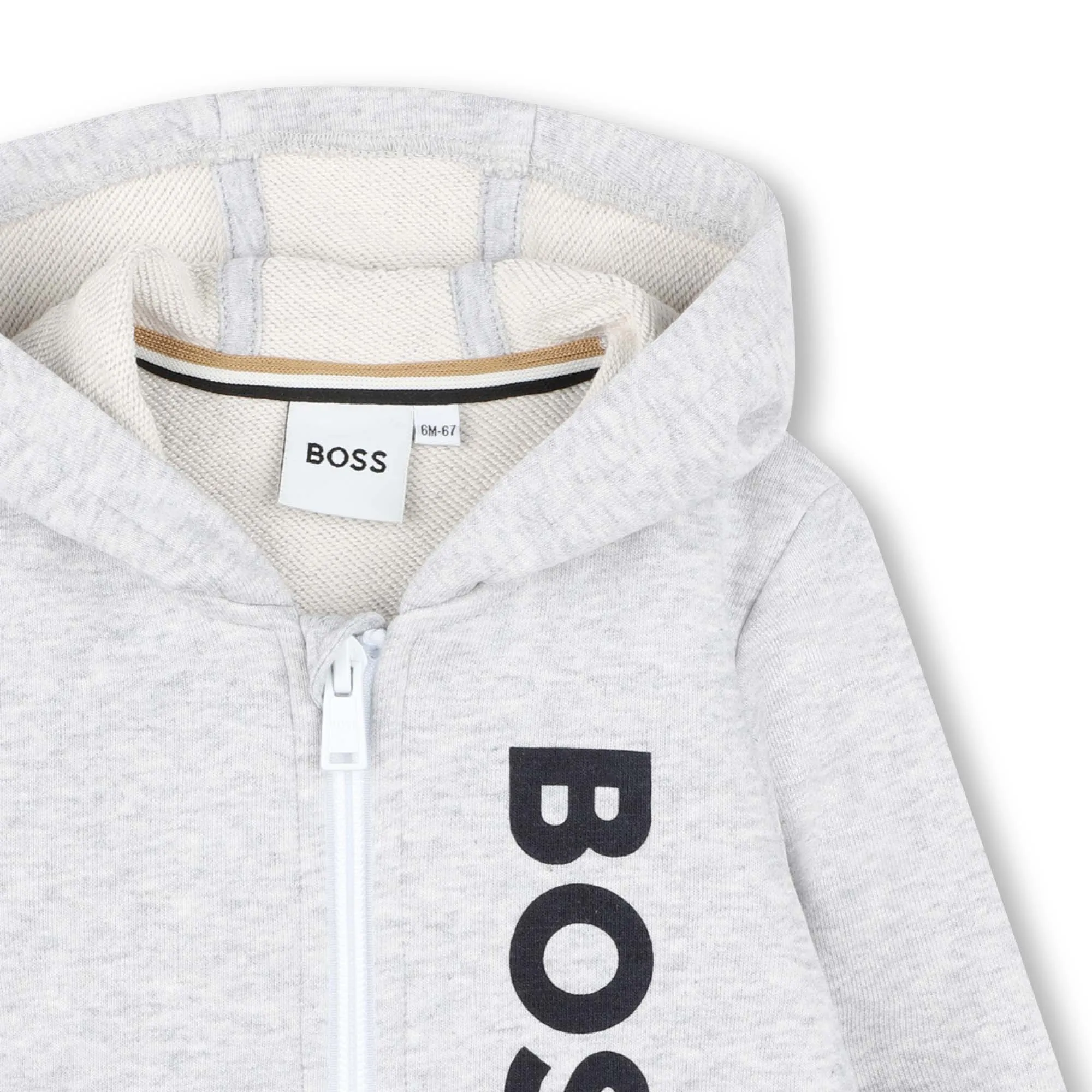 Gray Hooded Sweatshirt