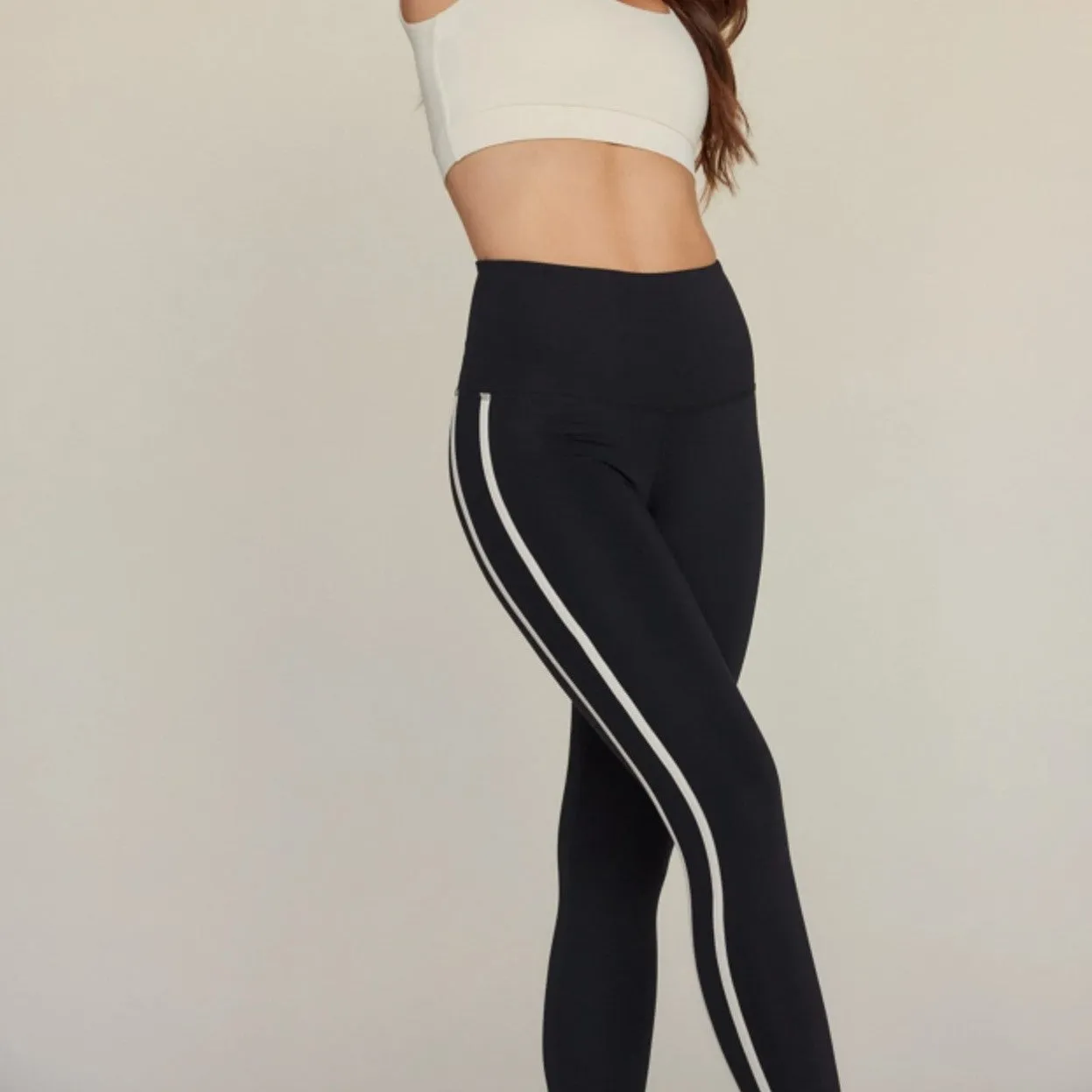 Havana Ankle Legging - Black/Shell