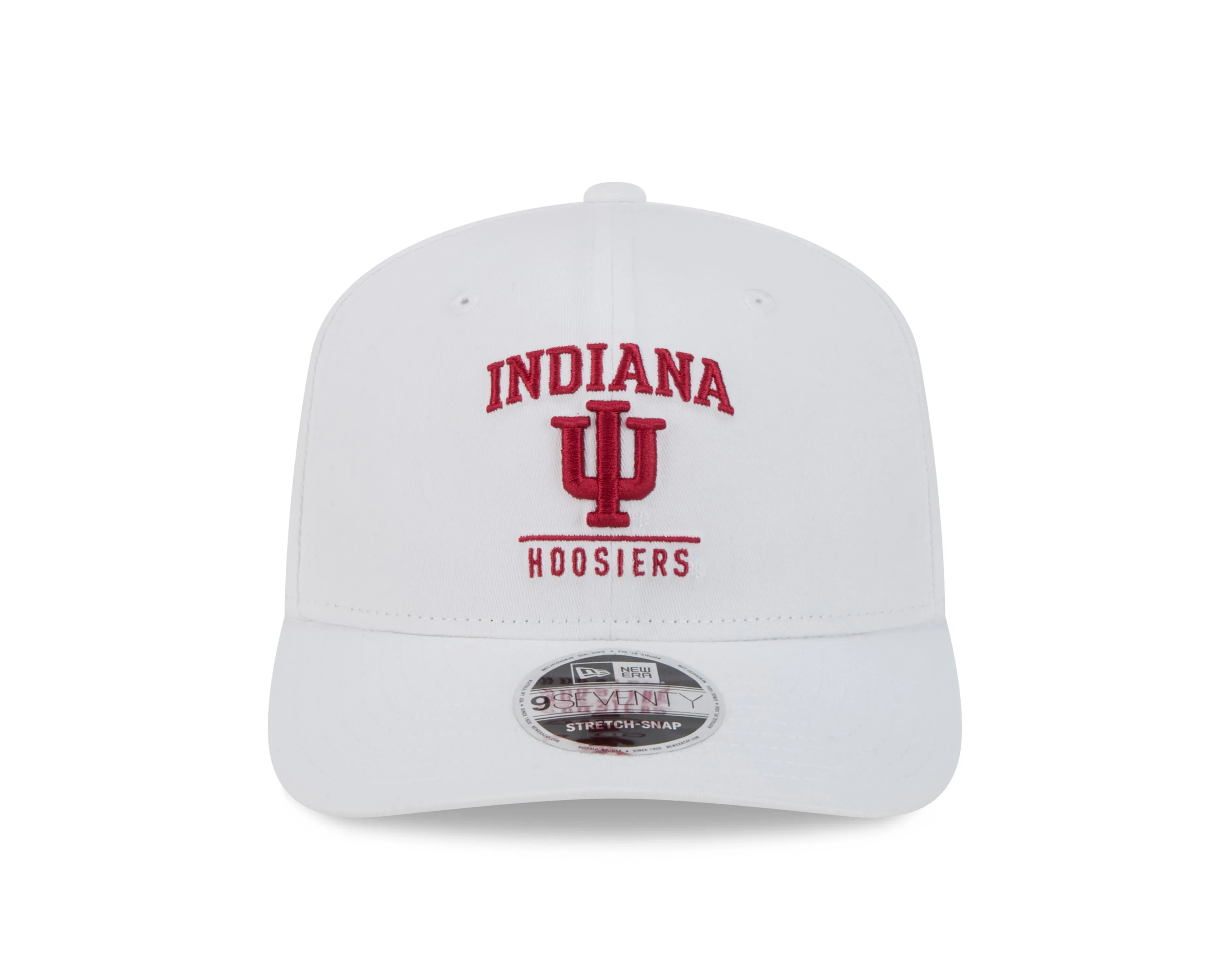 Indiana Hoosiers New Era Team White 9SEVENTY Adjustable Hat