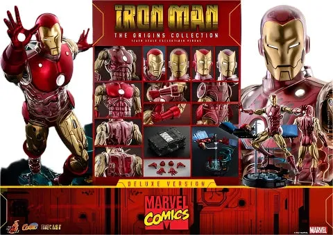 Iron Man Hot toys cms08-d38 1/6 Scale Iron Man Deluxe Edition