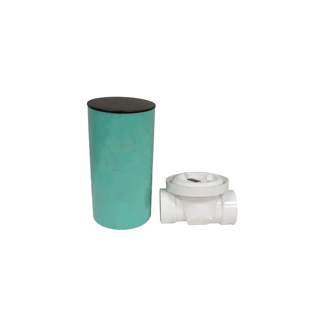 Jones Stephens B04401k 4 Pvc Backwater Valve White