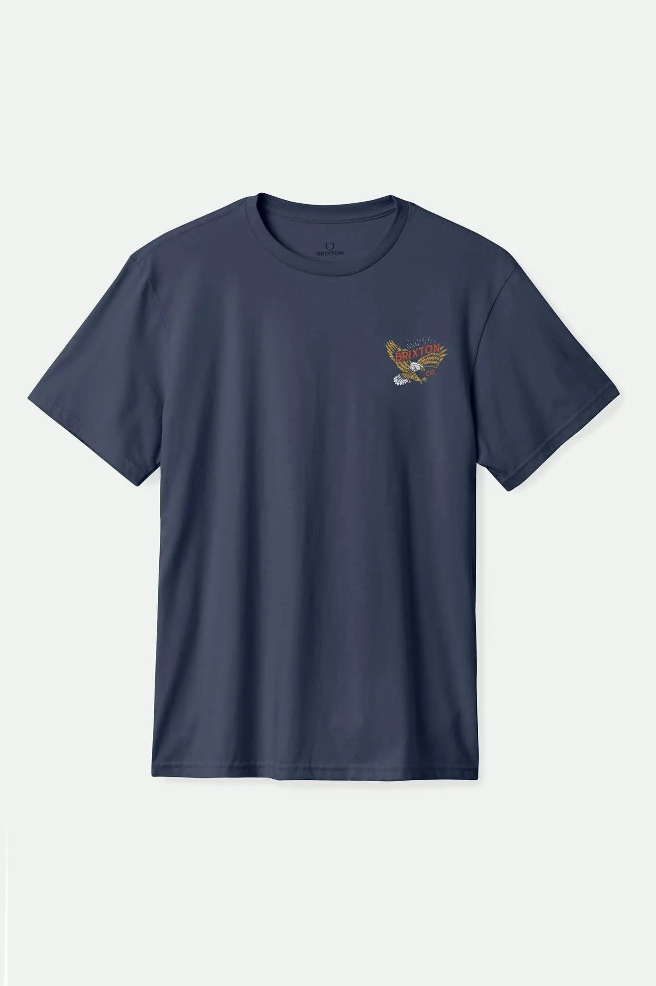 Keller S/S Standard T-Shirt - Washed Navy Worn Wash