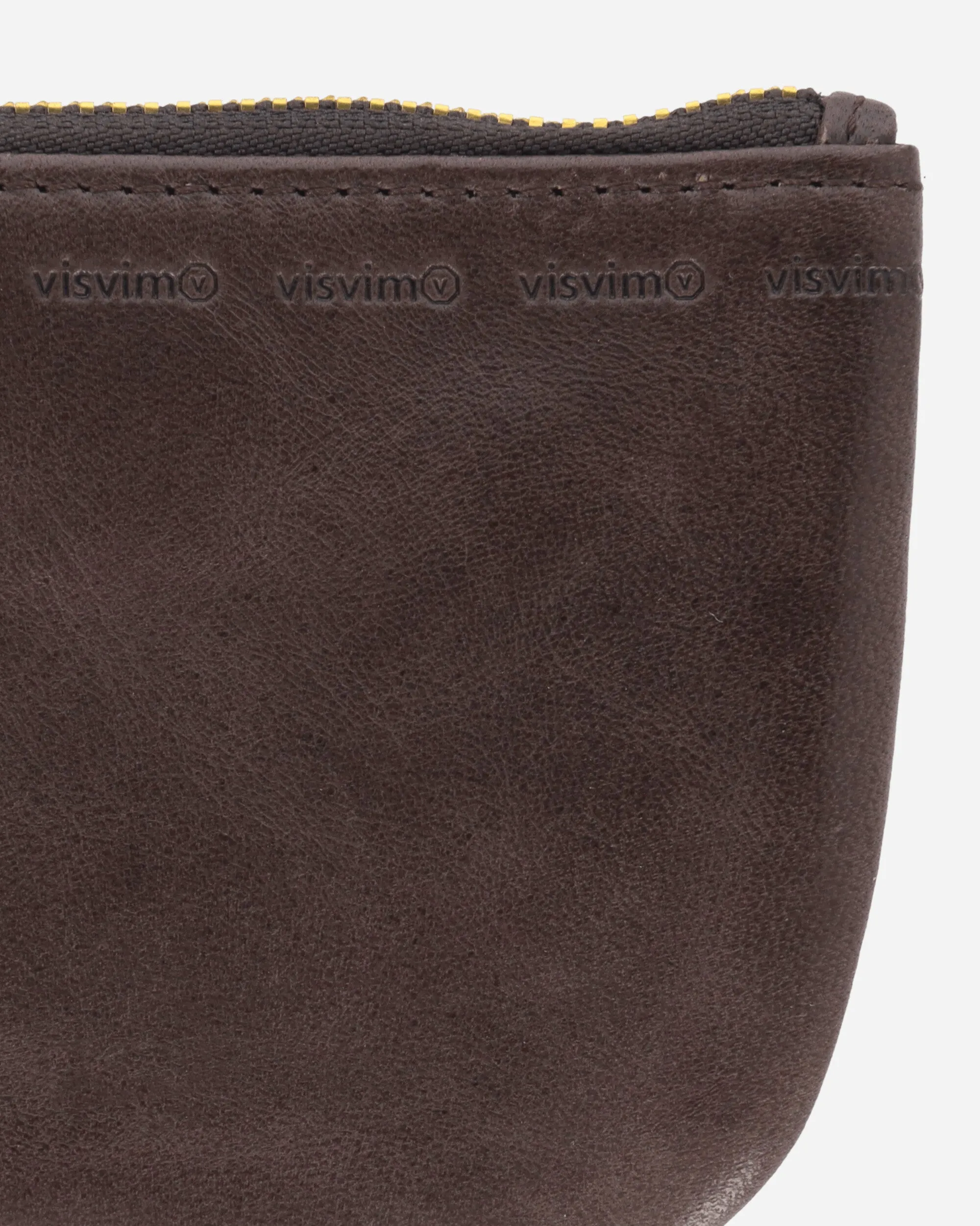 Leather Wallet Dark Brown