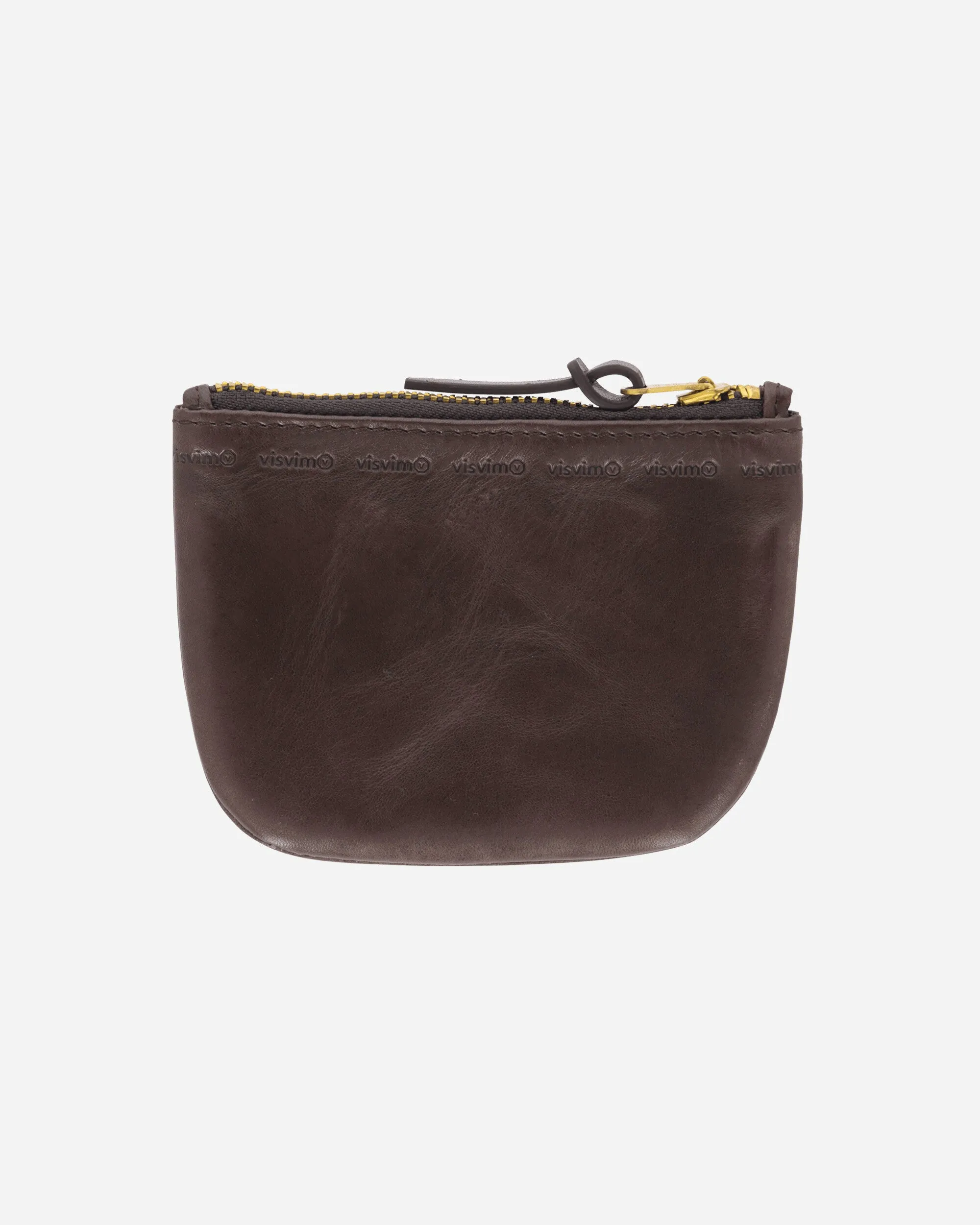 Leather Wallet Dark Brown