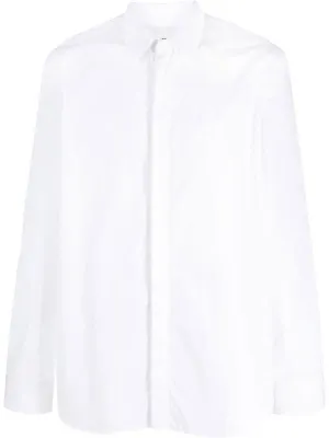 LONG-SLEEVE POPLIN SHIRT