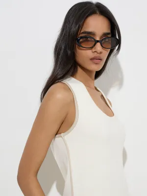 LOV White Solid Top
