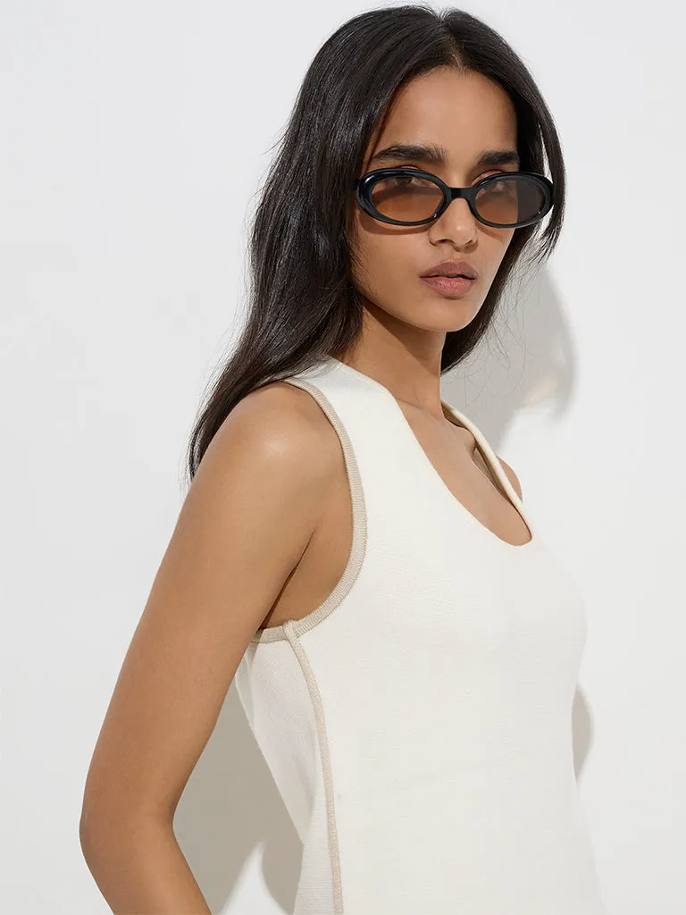 LOV White Solid Top