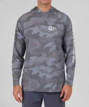 Mariner Hood - Black Camo