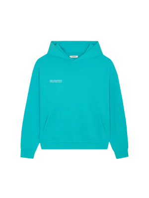 Mens 365 Midweight Hoodie—Ocean Turquoise