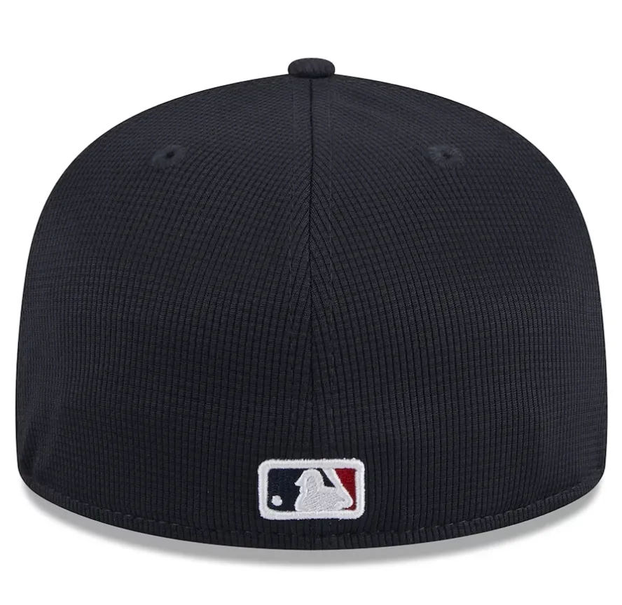 Men's Atlanta Braves New Era White 2024 Batting Practice 59FIFTY Fitted Hat